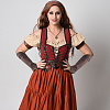 Viking Adjustable Polyester Cord Bracelets AJEW-WH20816-233B-B-5