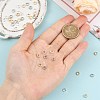 18Pcs Brass Ring Charm Connectors KK-FS0002-16G-4