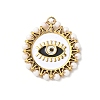 304 Stainless Steel Enamel Pendants STAS-P453-15G-02-1