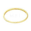 Brass Pave Colorful Glass Hinged Bangles for Women BJEW-M312-05G-3