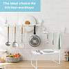Rectangle Carbon Iron Alloy Extendable Cabinet Tiered Storage Rack for Socks AJEW-WH0609-741A-01-5