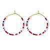 306 Stainless Steel Hoop Earrings JS8237-1-1
