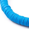 Polymer Clay Heishi Beads Stretch Bracelets BJEW-JB05905-04-3