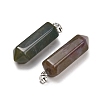 Natural Indian Agate Pendants GG-CBAA0EE-02P-06-3