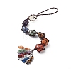 7 Chakra Gemstone Hanging Decorations HJEW-JM00805-03-2