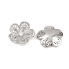 Brass Micro Pave Clear Cubic Zirconia Pendants KK-Z148-01P-2