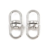 Alloy Double Eye Swivel Clasps FIND-C091-01P-1