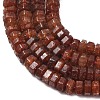 Natural Strawberry Quartz Beads Strands G-G317-A35-3x6mm-3