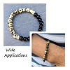 4 Strands 4 Style Natural Dalmatian Jasper Beads Strands G-YS0001-06-6