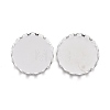 304 Stainless Steel Cabochon Settings STAS-P249-16C-S-1