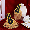 Polyester Tassel Epaulettes AJEW-WH0481-522-4
