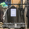 Erasable PVC Hanging Price Tags with Rope CDIS-WH0021-069B-01-5