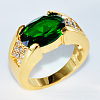 Brass with Cubic Zirconia Finger Rings FS-WG2B993-11-1