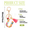 Fruit Series Letter Resin Keychains KEYC-TAC0033-02U-3