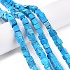 Natural Turquoise Beads Strands G-T139-6x6-10A-1