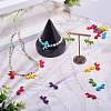 10Pcs Synthetic Turquoise Beads G-TADJ0001-01B-5