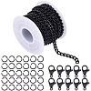 1Roll Aluminium Curb Chains CHA-BM0001-04-1