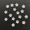 ABS Plastic Imitation Pearl Cabochons MACR-F028-22-01-1