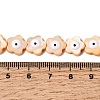 Dyed Natural Freshwater Shell Beads Strands SHEL-A006-03B-4