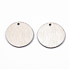 Unfinished Natural Poplar Wood Pendants LS-WOOD-S045-108-2