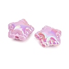 Plating Opaque Acrylic Beads AC-CBA0766-01C-2