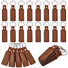25Pcs PU Leather Keychains KEYC-CY0001-06-1
