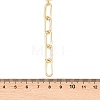 Brass Paperclip Chain Y Lariat Necklaces NJEW-H087-06D-G-5