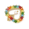 Shell Pearl & Glass Beaded Pendants PALLOY-MZ01410-2