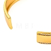 Rack Plating Brass Micro Pave Cubic Zirconia Cuff Bracelets for Women BJEW-M040-20G-3