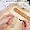 304 Stainless Steel with Clear Glass Rectangle Pendant Urn Ashes Necklaces for Women Men NJEW-WH0013-83P-01-3