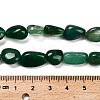 Natural Green Onyx Agate(Dyed and Heated) Beads Strands G-P568-C14-01-5