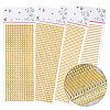 4 Sheets 4 Styles Acrylic Self Adhesive Stickers DIY-GF0014-71B-6