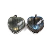 Natural Labradorite Pendants G-B085-17P-1