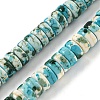 Baking Paint Synthetic Turquoise Beads Strands G-H060-02B-07-1