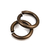 Brass Open Jump Rings KK-NH0012-01B-AB-2