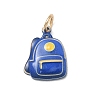 Spray Painted Brass Pendants KK-CBAEB58-07A-1