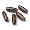 Tibetan Style dZi Beads TDZI-E004-14-2