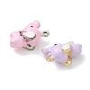 Alloy Enamel Pendants ENAM-F156-08-2