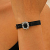 PU Leather Cord Bracelets for Men Women FS-WG46779-06-1