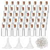 100Pcs Glass Bottle Bead Containers AJEW-GO0005-24-1