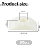 100Pcs Nylon Furniture Spacer FIND-FH0017-71-2
