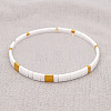 Bohemian Glass Seed Beaded Stretch Bracelets JM4508-7-1
