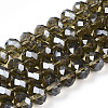 Electroplate Glass Beads Strands EGLA-A034-T6mm-A09-A-1