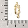 Brass Micro Pave Cubic Zirconia Pendants KK-B122-03D-04G-3