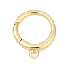 Brass Spring Gate Rings KK-U062-50G-1