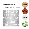Stainless Steel Cutting Dies Stencils DIY-WH0238-021-6