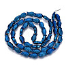Electroplate Glass Beads Strands X1-EGLA-T025-03C-2