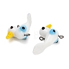 Handmade Lampwork Connector Charms LA-CBA1426-03B-01-2