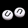 Opaque Acrylic European Beads AC-CBA3BDD-01U-2