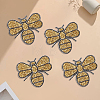 8Pcs Rhinestones Sew on/Iron on Patches DIY-GF0014-05-7